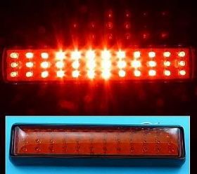 LAMPA 25xLED KW-204R 20x50x28 12-24V