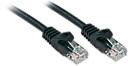 kabel LAN LINDY 48190, 1 szt., RJ45, CAT 6, U/UTP, 0.30 m, czarny