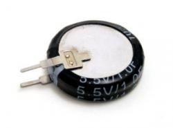 Kondensator GOLD CAP 1F 5.5V pionowy