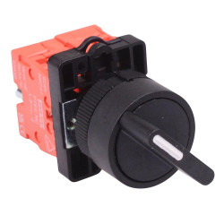 Techna PtecSN3M Momentary 3 Position Plastic Selector Switch 10A 2NC