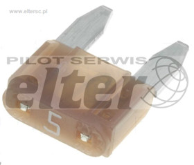 Bezpiecznik samochodowy MINI 5,0A jasnobrÄ…zowy