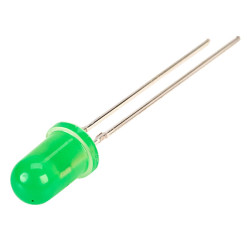 TruOpto OSNG5164A 5mm 2.1V Green LED pack of 100