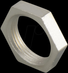 11644 Fastening nut for panel plug/panel-mounted coupler