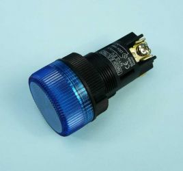 NYGEV-446K 0,4/250V LAMPKA BLUE d=22mm