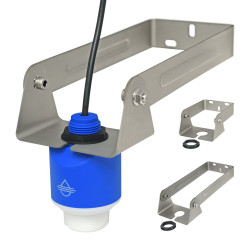 Czujnik poziomu Radar Montaż kołnierzowy 4-20 mA PVDF (pigmentowany polifluorek winylidenu) 10