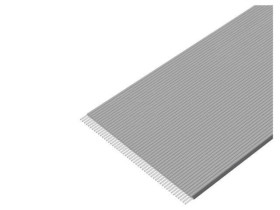 3756-50 Przewód o dł 30,5m wstążkowy 0,635mm linka Cu nieekranowany szary