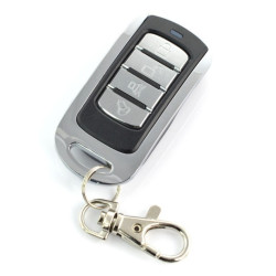 Uniwersalny pilot samokopiujący AG197C - 4 kanałowy - stały kod 433,92MHz czarnochromowany