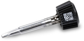 Soldering tip, chisel shaped, (L x W) 2.4 x 12.5 mm, 0142CDLF24L/SB