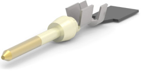 Pin contact, 0.2-0.56 mm², AWG 24-20, crimp connection, gold-plated, 166293-1