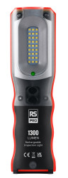 LED Inspection Torch, 1300 Lumens, Rech
