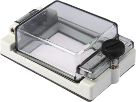 Okno kontrolne 49mm 46277-3, DIN 43880 RS PRO Poliwęglan