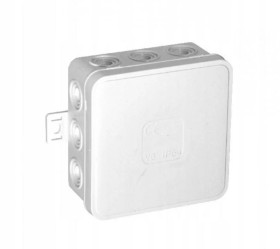 Puszka hermetyczna N/T IP54 85x85x39mm biała