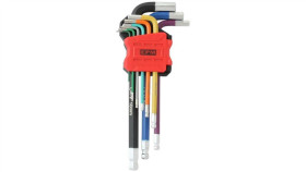 Komplet Kluczy Imbusowych Z Kulką Red Line 9 Szt