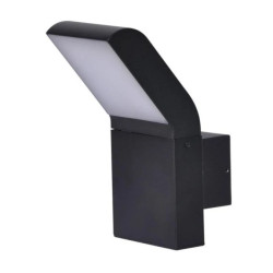Lampa elewacyjna LED czarna, nowoczesna, ogrodowa z serii VIDAR K-8146 Kaja Lighting