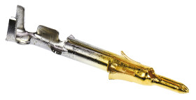 Zacisk zagniatany Męski TE Connectivity Mini-Universal MATE-N-LOK 26AWG 0.1mm² Obudowa miniaturowego złącza