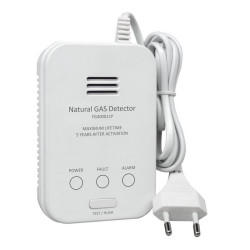 Czujnik gazu ziemnego FG400011P 230V ELRO