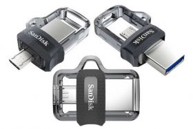 PENDRIVE 64GB SANDISK USB 3.0 SZARY