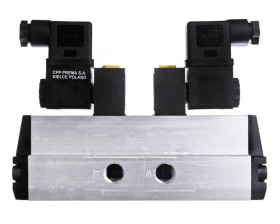 Zawór rozdzielający 230V AC 1MPa DTE 5/2 G1/8 22.0201.5218J