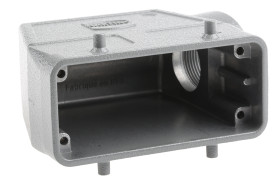 Osłona złączy dużej mocy HARTING rozmiar 16B Wpust boczny