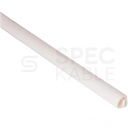 Listwa elektroinstalacyjna półokrągła kanał kablowy LPO 14x14mm korytko z pokrywą i taśmą montażową 2-stronną