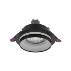 Lampa sufitowa oczko wpuszczane czarne JET BLACK EYE 1* GU10 6920 TK Lighting