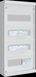 ABNAA104F01 AMIGO small distribution board, flush-/recess-mounted, 4 rows, w
