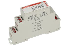 Przekaźnik; elektromagnetyczny przemysłowy; instalacyjny; RPI-2P-D24; 24V; DC; 2 styki przełączne; 8A; 250V AC; 8A; 24V DC; na s
