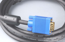 Kabel SVGA DSUB 15pin wtyk na wtyk długość 5 metrów
