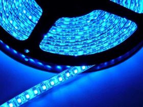 3528ZB LED PCB GIĘT.12V 5cm=1szt BLUE