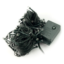 Lampki choinkowe LED - białe zimne - 100szt.