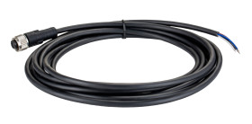 Kabel ze złączem Złącze M12 liczba rdzeni 4 długość 3m Rodzaj A Żeńskie