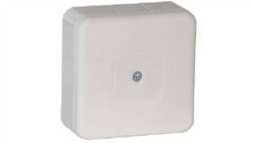 Puszka Natynkowa Pusta 12 Wlotów Viplast Vp-31 Biała Ip55 85X85x37mm 031-01