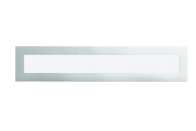 Ekspozycja dokumentów do montażu ściennego, Przezroczysty, Metal, 297 x 40, Magnetyczny