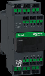 LC1D18ABL Power contactor 7.5 kW, 18 A, 400 V AC3, 24 V DC low power, snap