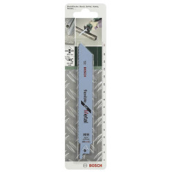 Bosch 2609256705 Sabre saw blade S922 BF HCS Metal 150mm 14TPI