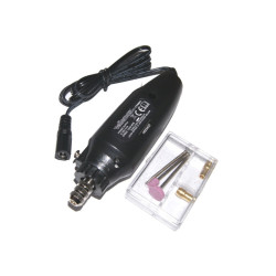 WIERTARKA MINI 12V + AKCESORIA 12000 obr/min.