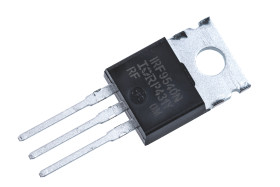 MOSFET Typ P-kanałowy 23 A TO-220 100 V Rozszerzenie 3-pinowy Otwór przelotowy 140 W Infineon 117 mΩ IRF9540NPBF