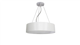 Lampa Wisząca Delos Biała Lp-8144/1P Wh Light Prestige