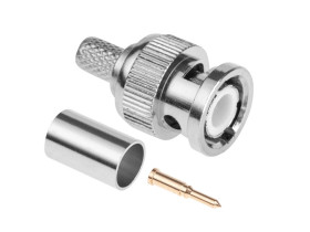 Wtyk BNC RG58 zaciskany