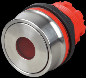 TA_RVATL_RT Push button RVA, illuminated, stainless steel