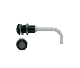 Światłowód do LED, sztywny, kątowy, dł. 63.4mm, Bivar