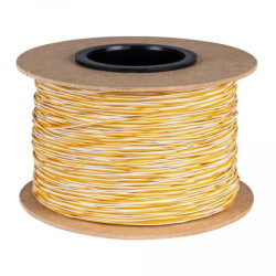 Przewód krosówka TDY 2x0,5 biało-żółty Mercor 500m