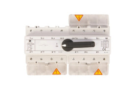 Przełącznik sieć-agregat 125A 3P+N (biegun N nierozłączalny) PRZK-3125NW02