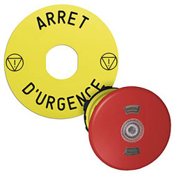 Schneider Electric ZB5AT8643M130 Przycisk grzybkowy - przedni element 1 szt.