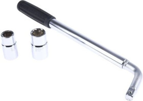 Klucz nasadowy, stal chromowo-wanadowa, rozm: 1/2 cala, typ: Kwadratowy, Klucz do nakrętek kół, dł: 533 mm