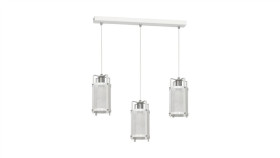 Lampa Wisząca Bronx 3Xe27 Mlp3813 Milagro