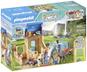 Playmobil® Horses of Waterfall Amelia & Whisper z boksem dla koni 71353