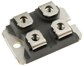 Moduł prostownika mostkowego Jednofazowy 40A 1600V Połączenie silikonowe SOT-227B