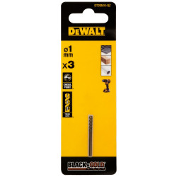 Wiertło Ø: 1mm HSS 135° DeWALT Wiertło kręte