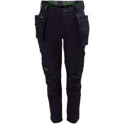 Apache CALGARY 32W/33L Calgary Black Stretch Holster Trousers Waist 32&quot; Leg 33&quot;